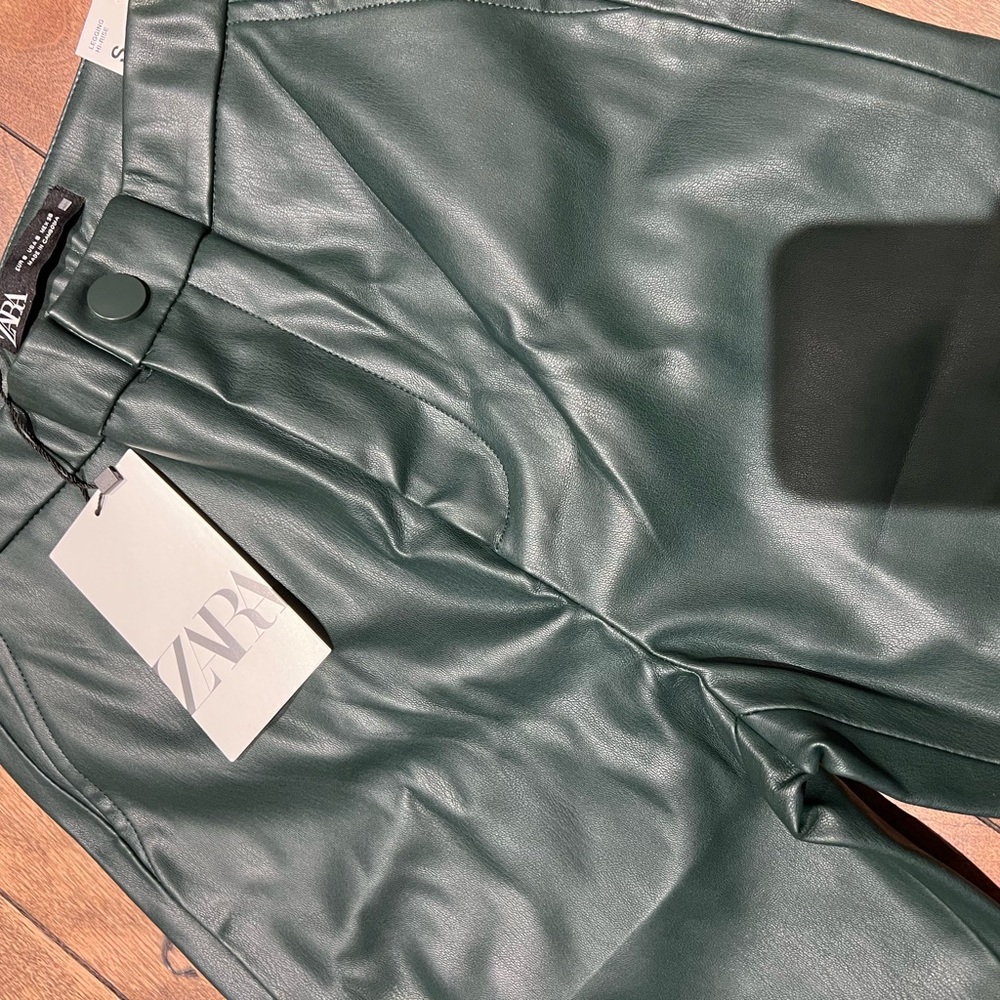 Zara vegan pants